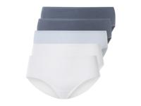 esmara Dames Hipster 5-pack (Blauw/wit, M (40/42))