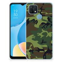OPPO A15 | TPU bumper | Army Dark