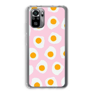 Dancing eggs: Xiaomi Redmi Note 10S Transparant Hoesje