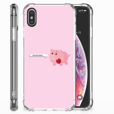Apple iPhone X | Xs Stevig | Bumper Hoesje | Pig Mud Apple iPhone X | Xs Stevig | Bumper Hoesje | Pig Mud