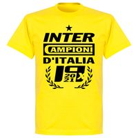 Inter Milan Kampioens T-Shirt 2021