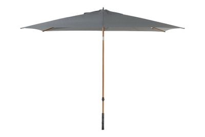 4-Seasons Outdoor Azzurro stokparasol 200 x 300 cm - Woodlook/charcoal