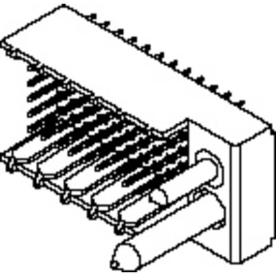 Molex 736440205 Male behuizing (board) SMC Totaal aantal polen: 72 Inhoud: 1 stuk(s) Piece Molex 736440205 Male behuizing (board) SMC Totaal aantal polen: 72 Inhoud: 1 stuk(s) Piece