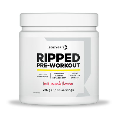 Ripped Pre-workout | Body & Fit | 225g