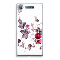 Mooie bloemen: Sony Xperia XZ1 Transparant Hoesje