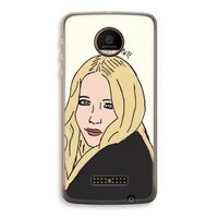 Mary Kate: Motorola Moto Z Force Transparant Hoesje