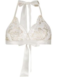 Gilda & Pearl soutien-gorge bi-matière Reverie - Blanc