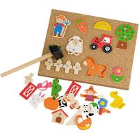 VIGA hamermozaïek set, boerderij, afm 23x18 cm, 1 stuk