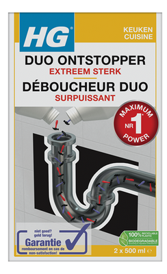 HG Keuken Duo Ontstopper - extreem sterk