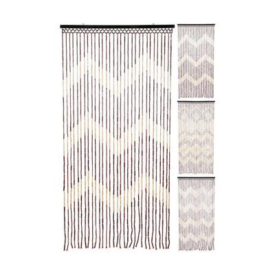 Gordijn H&S Collection Buitenkant Deur Bamboe 90 x 180 cm