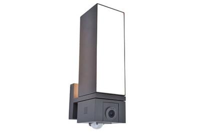 Lutec WandlampCuba antraciet met camera - 5193812118