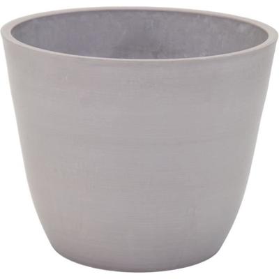 Pot - MEGA COLLECTIES - Ecostone Egg - Ø 31 cm - H 25,5 cm - Taupe