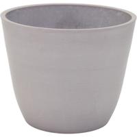 Pot - MEGA COLLECTIES - Ecostone Egg - Ø 31 cm - H 25,5 cm - Taupe