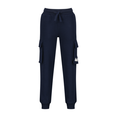 Vingino winter broek meisjes - donker blauw - Basic sweat cargo - comfort fit