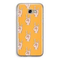 Rock: Samsung Galaxy A5 (2017) Transparant Hoesje