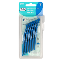 TePe Angle blauw 0.6 mm maat 3 6 Stuks
