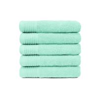 The One Handdoek 50x100 cm 450gram Mint (5 stuks)
