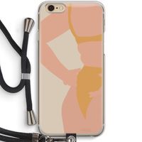 Bikini body: iPhone 6 / 6S Transparant Hoesje met koord