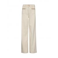 Mos Mosh - Beige | Dames | Jeans | Beige | 32 | regular | Kamst mode