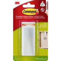 3M Command-ophanging met canvas (l x b x h) 85 x 37 x 18 mm Wit Inhoud: 1 stuk(s)