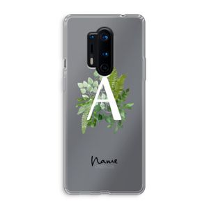 Green Brush: OnePlus 8 Pro Transparant Hoesje