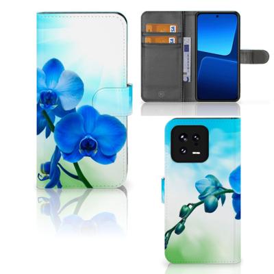 Xiaomi 13 Hoesje Orchidee Blauw - Cadeau voor je Moeder