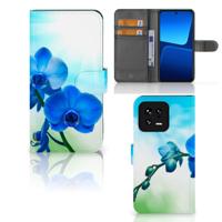 Xiaomi 13 Hoesje Orchidee Blauw - Cadeau voor je Moeder