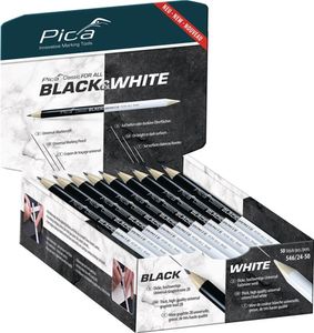 Pica 546/24 potlood black & white