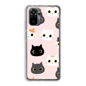 Katten: Xiaomi Redmi Note 10 Pro Transparant Hoesje