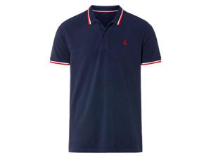 LIVERGY Heren poloshirt (M (48/50), Marineblauw)