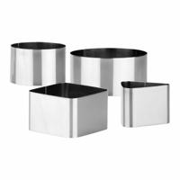 Platingmal Tescoma Grandchef Grijs Metaal Roestvrij staal (4 Stuks)