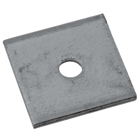 Waelbers Volgplaat M12/50x50x4mm, blauw verzinkt (GV) - 100 Stuk(s) - 310054.13