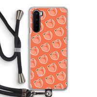 Just peachy: OnePlus Nord Transparant Hoesje met koord