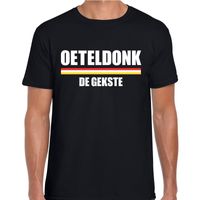 Carnaval Oeteldonk de gekste t-shirt zwart voor heren - thumbnail