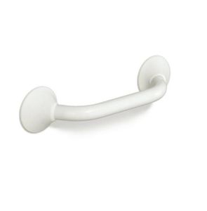 Wandbeugel Handicare Linido Aangepast Sanitair Ronde Buis 90 cm RVS Wit Handicare