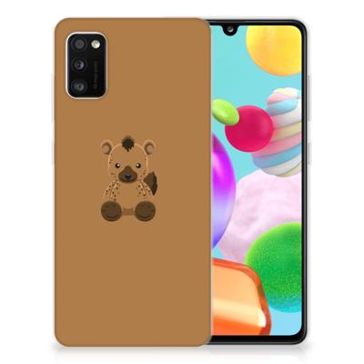 Samsung Galaxy A41 Telefoonhoesje met Naam Baby Hyena Samsung Galaxy A41 Telefoonhoesje met Naam Baby Hyena