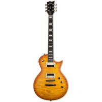 ESP LTD Deluxe EC-1000T Honey Burst Satin met Fishman Fluence elektrische gitaar