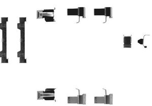 Accessoireset, schijfremblok 1058Q
