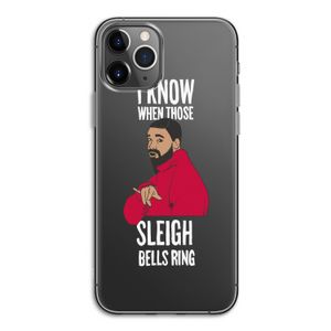 Sleigh Bells Ring: iPhone 11 Pro Transparant Hoesje