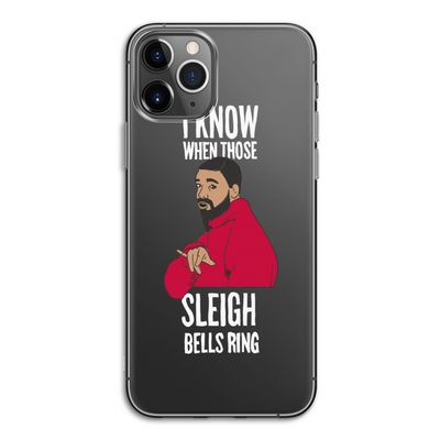 Sleigh Bells Ring: iPhone 11 Pro Transparant Hoesje