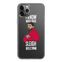 Sleigh Bells Ring: iPhone 11 Pro Transparant Hoesje