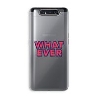 Whatever: Samsung Galaxy A80 Transparant Hoesje