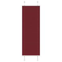 VidaXL Plissé rolgordijn 50x100 cm stofbreedte 49,4 cm bordeauxrood