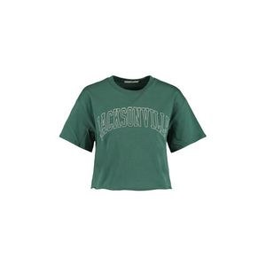 America Today T-shirt met printopdruk groen