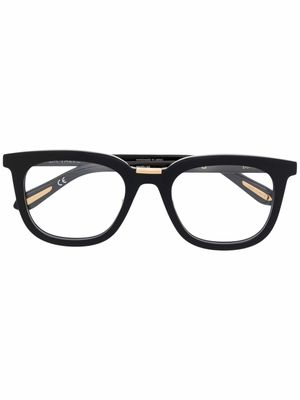 Linda Farrow lunettes de vue Burton à monture carrée - Noir
