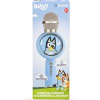 Bluey Karaoke Microfoon + Licht en Geluid Blauw Bluey Karaoke Microfoon + Licht en Geluid Blauw