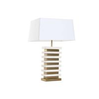 Bureaulamp Home ESPRIT Wit Gouden 50 W 220 V