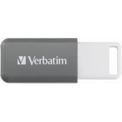 Verbatim DataBar 128GB USB Stick - Grijs