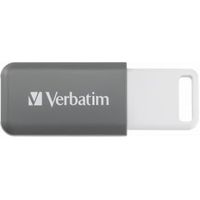 Verbatim DataBar 128GB USB Stick - Grijs