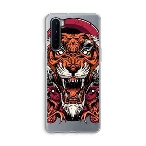 Tiger and Rattlesnakes: OnePlus Nord Transparant Hoesje